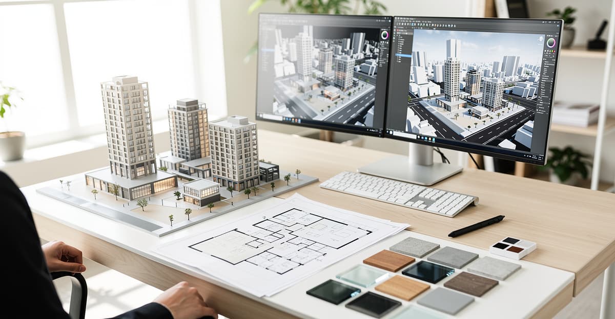Maquette 3D architecture : brief, process et livrables