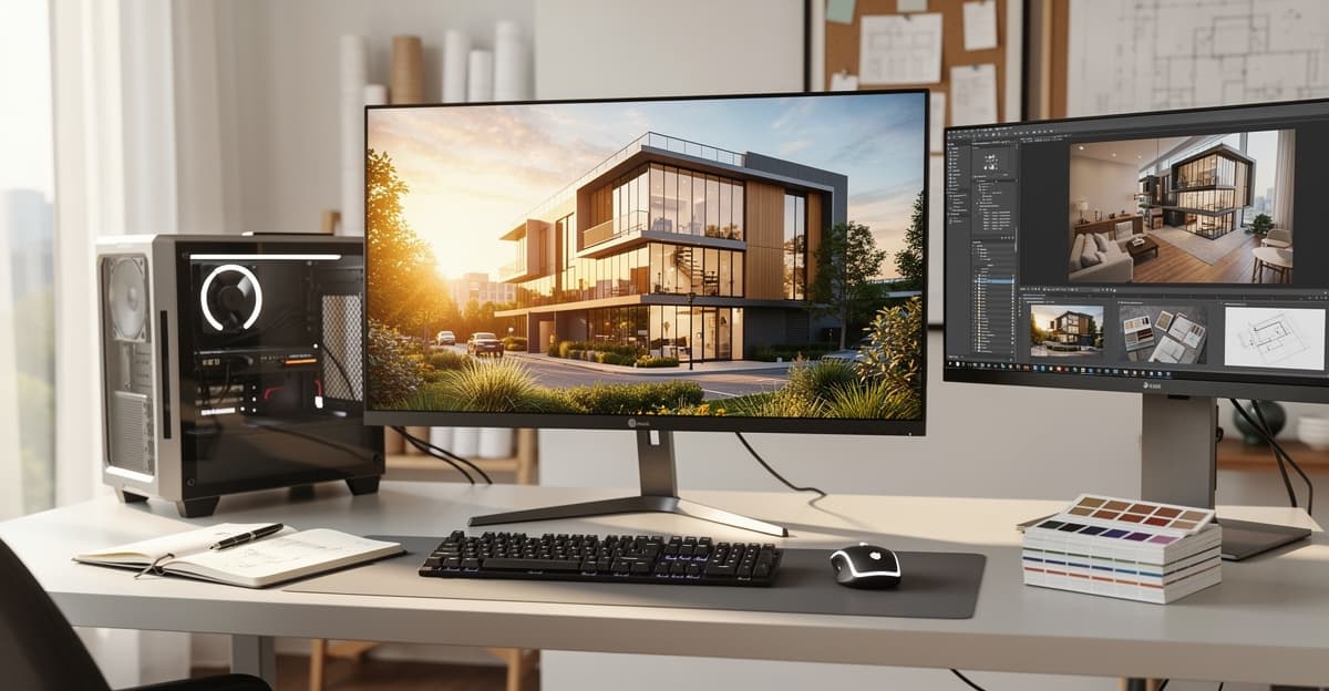 Lumion, Twinmotion ou D5 Render : quel logiciel de rendu 3D architecture choisir en 2026 ?
