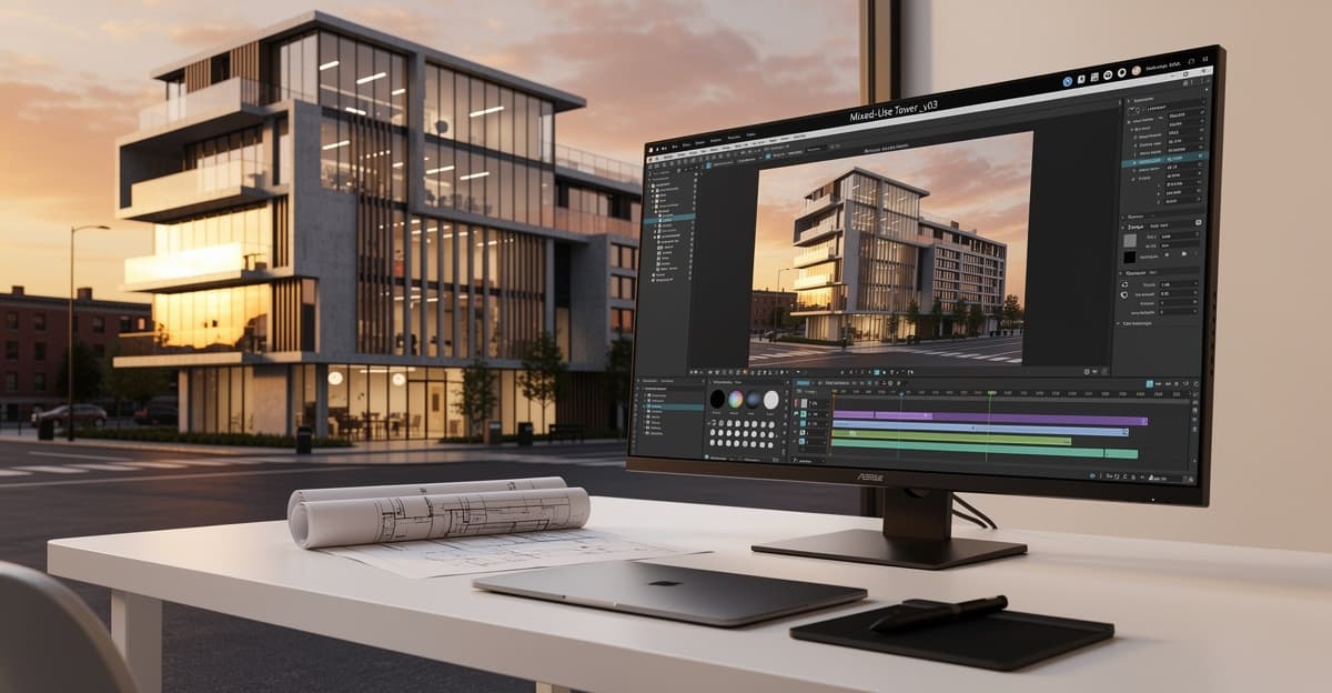 Visualisation Architecturale : Guide Complet 2026 — Rendus 3D, IA & Tarifs